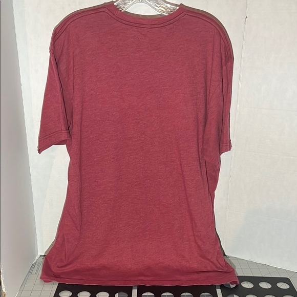 Rise & Grind Men's Red Graphic Tee - Picture 3 of 10